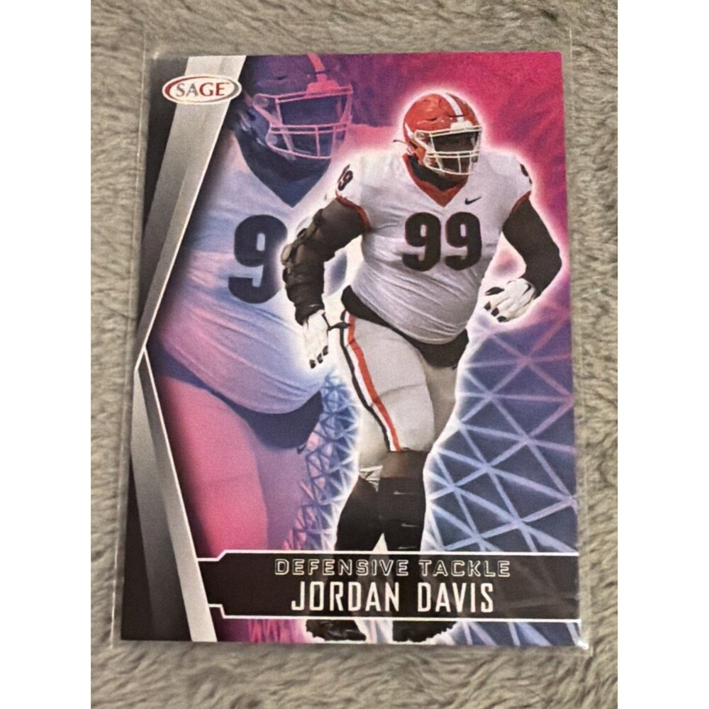 2022 SAGE High Series - Jordan Davis #137 (RC)